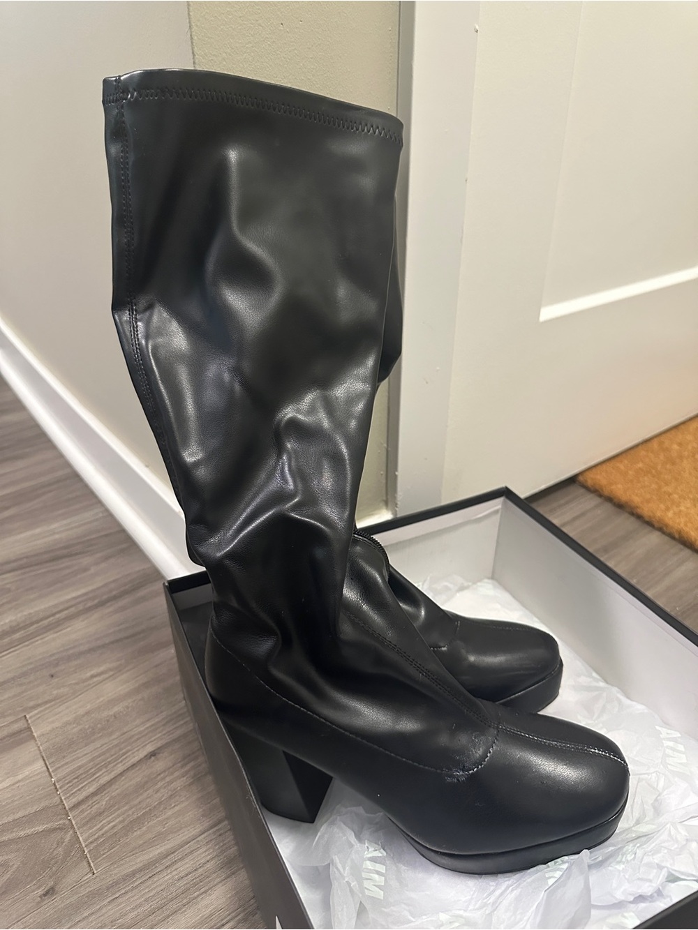 Madden Girl black boots